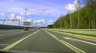 Плохо привязал груз - смотреть видео (1:07)