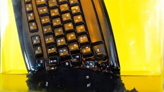 Клавиатура против ацетона - смотреть видео (3:09)