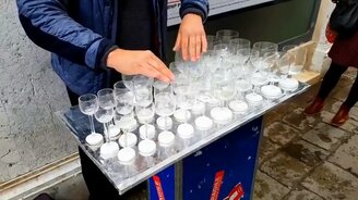 Тем "Гарри Поттера" на хрустале - смотреть видео (1:23)