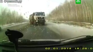 Как важна быстрая реакция на дороге - смотреть видео (0:36)