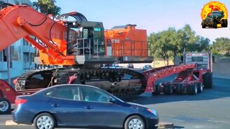 Самая большая дорожно-строительная техника - смотреть видео (5:54)