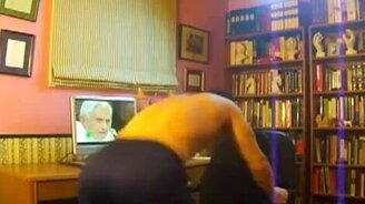 Неудачно потренировался дома - смотреть видео (0:59)