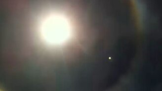 Солнечное гало в Бразилии - смотреть видео (0:32)