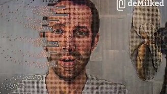 Картины из шурупов - смотреть видео (1:02)