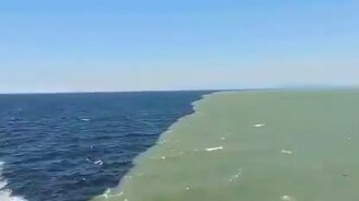 Моря, которые не смешиваются - смотреть видео (1:27)