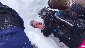 Чем опасен горнолыжный курорт - смотреть видео (0:28)