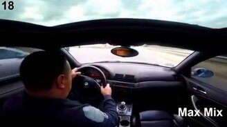 К чему приводит выпендрёж на дороге - смотреть видео (5:21)