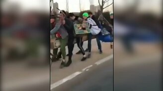 Китайская маршрутка - смотреть видео (0:46)