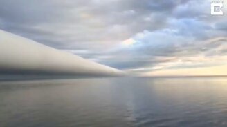 Рулонное облако - смотреть видео (0:27)