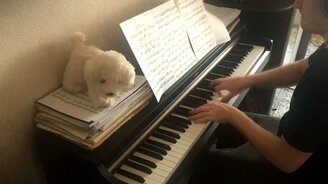 Играем "К Элизе" задом наперёд - смотреть видео (3:57)