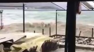 Когда море разволновалось - смотреть видео (0:32)