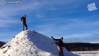 Свежие зимние казусы - смотреть видео (3:07)