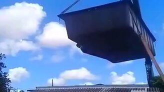 Провальная установка бассейна - смотреть видео (1:04)