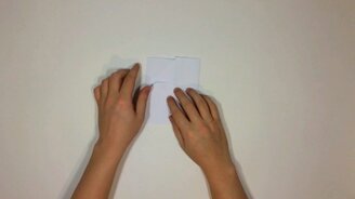 Как просто сделать кролика из бумаги - смотреть видео (1:29)