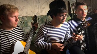 "Металлика" на балалайке, гитаре и баяне - смотреть видео (3:38)