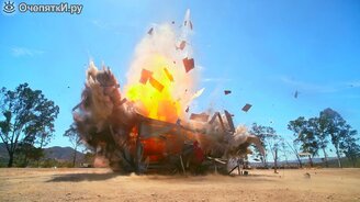 Взрыв дома в замедлении - смотреть видео (4:13)