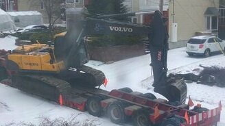 Творческая транспортировка грузовика - смотреть видео (5:29)