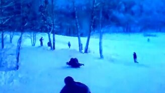 Катание с корки в баллонах - смотреть видео (0:40)