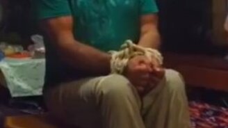 Весёлый и загадочный фокус с канатом - смотреть видео (1:44)