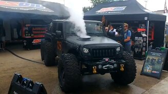 Внедорожник-паровоз - смотреть видео (4:05)