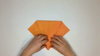 Как сделать собаку из бумаги - смотреть видео (1:46)