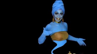 Как превратиться в джина из лампы - смотреть видео (1:58)