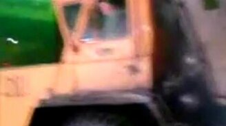 Дрифтинг на БелАЗЕ - смотреть видео (0:54)