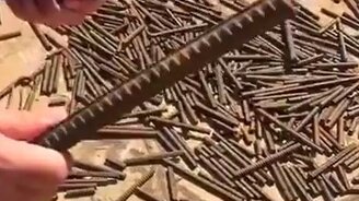 Самая хрупкая арматура - смотреть видео (0:35)