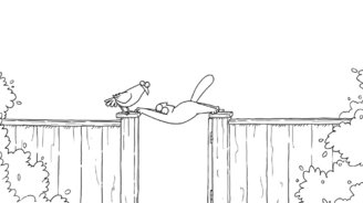 Ворона и кот Саймона - смотреть видео (2:21)