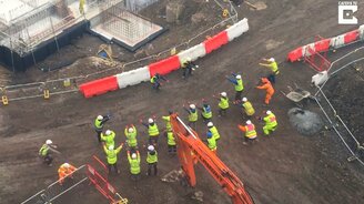 Зарядка для строителей - смотреть видео (0:26)