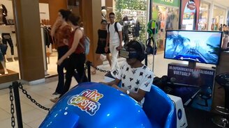 Виртуальный аттракцион - реальные страхи - смотреть видео (3:18)