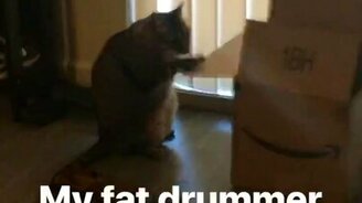 Бумажный барабанщик - смотреть видео (0:15)