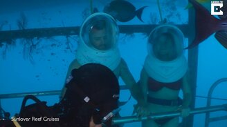 Подводная свадьба - смотреть видео (1:20)