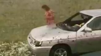 Сильнейший град прошёл - смотреть видео (0:36)