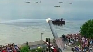 Аттракцион-пушка - смотреть видео (0:08)