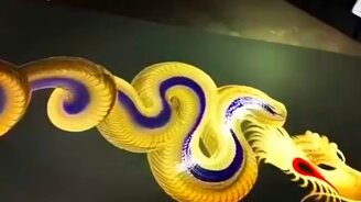 Рисование дракона по-японски - смотреть видео (0:58)