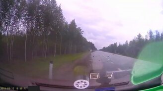 Чудесная разминка с фурой - смотреть видео (0:27)