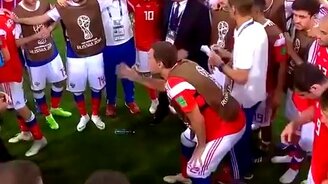 Мотивация перед матчем - смотреть видео (0:20)