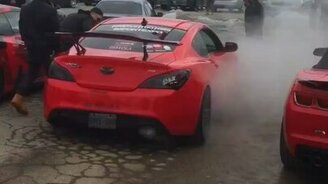 Когда переоценил возможности авто - смотреть видео (1:06)