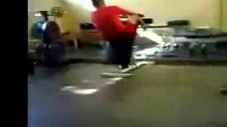 Странный спортсмен - смотреть видео (0:48)