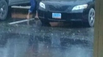 Как даром помыть машину - смотреть видео (0:24)