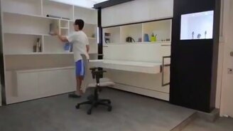 Функциональный уголок для квартиры - смотреть видео (0:18)