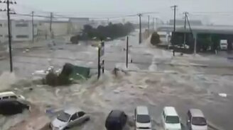 Цунами как оно есть - смотреть видео (3:42)