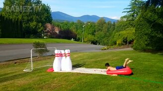 Водные приколы с детьми - смотреть видео (9:46)