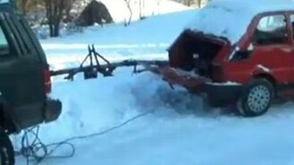 Неудачный буксир - смотреть видео (0:31)