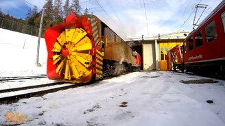 Снегоуборочные поезда - смотреть видео (11:20)