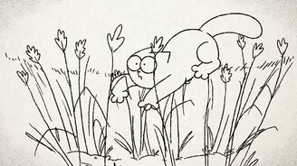 НЛО и кот Саймона - смотреть видео (1:09)