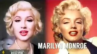 Современный макияж - это грим! - смотреть видео (1:00)