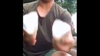 Очень крепкая рука! - смотреть видео (1:47)