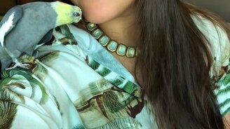 Селфи с птичкой - смотреть видео (0:24)